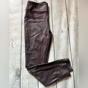 LuLaRoe Luxe leggings faux leather large